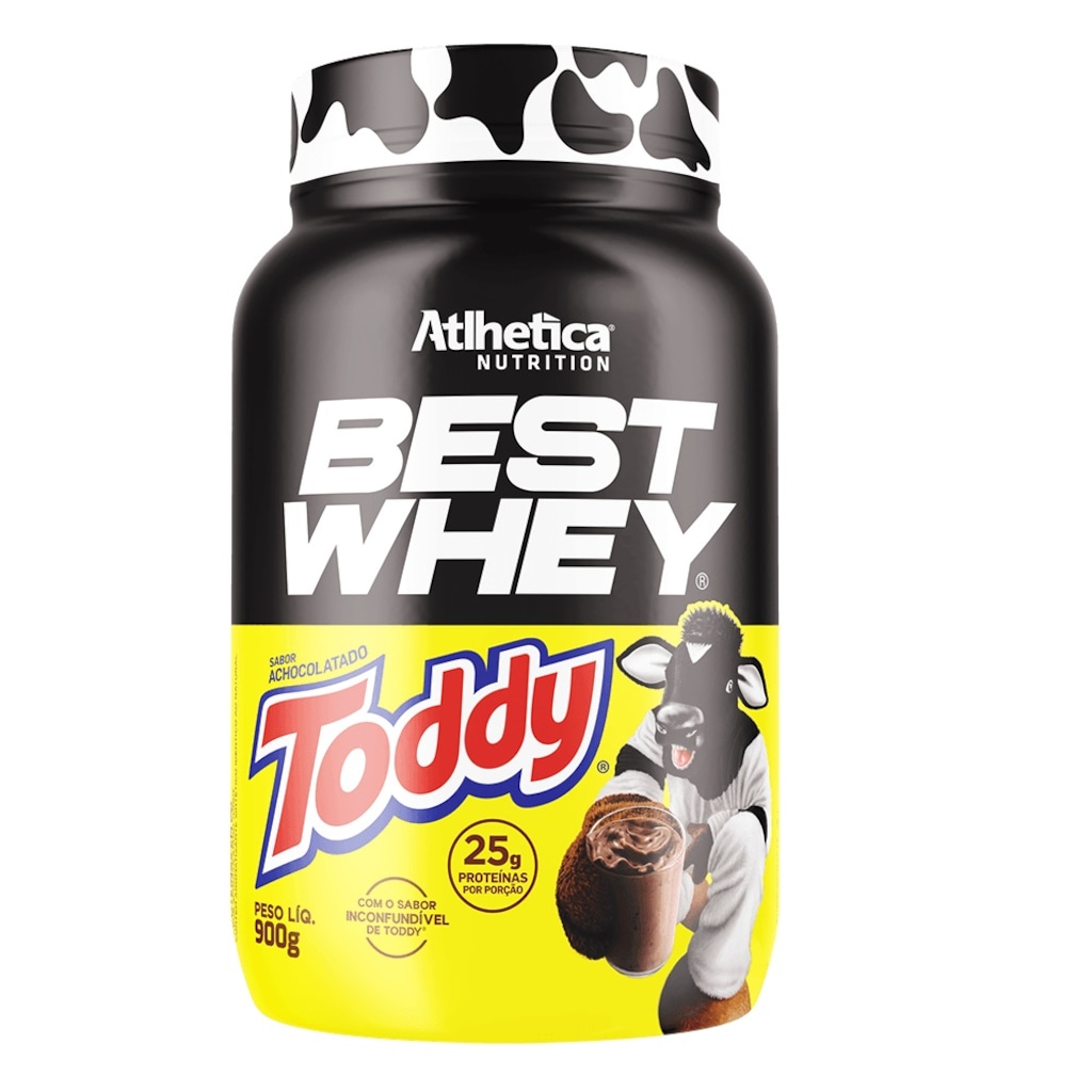Best Whey Protein Atlhetica Nutrition Achocolatado Toddy - 900g