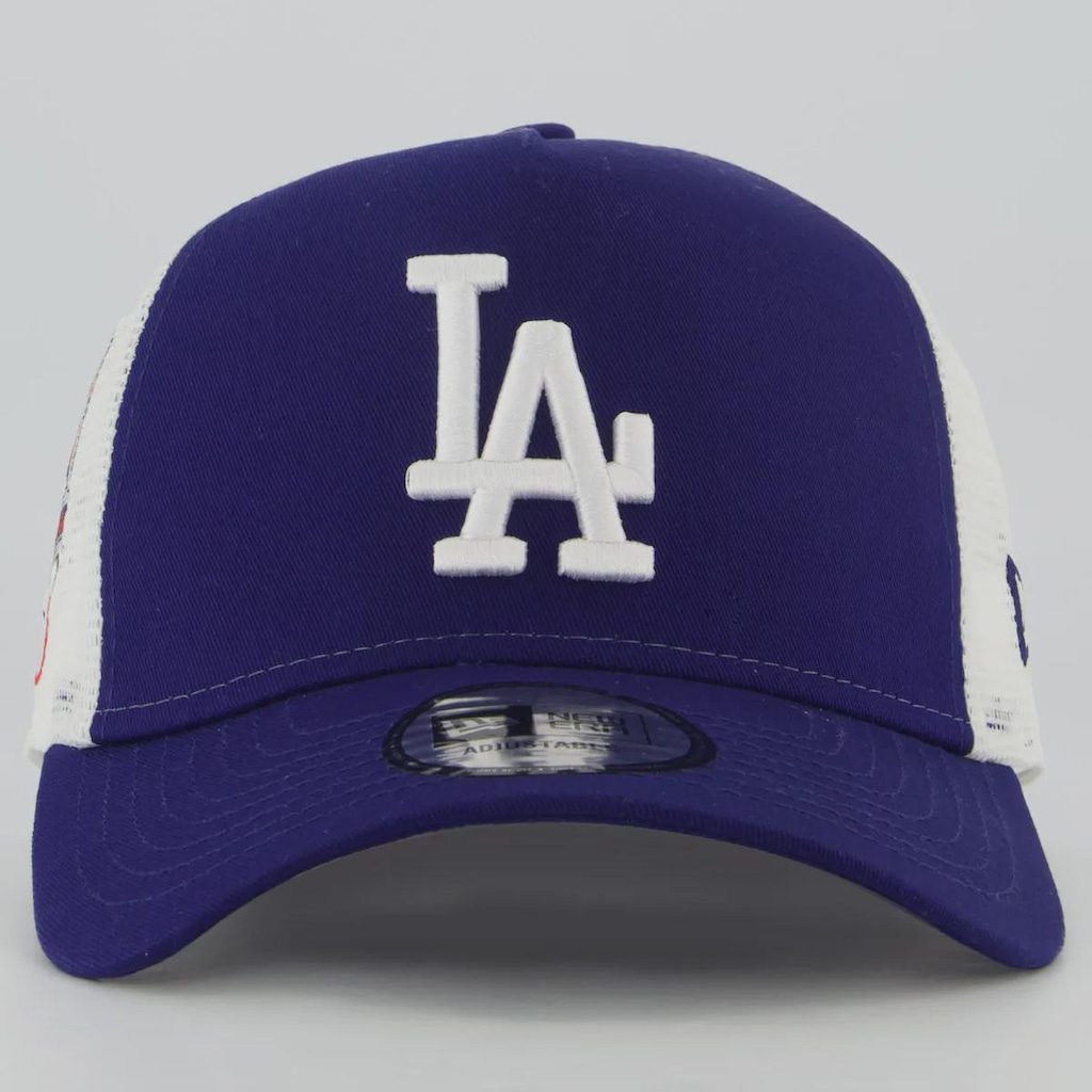 Imagem 2 do produto Boné New Era MLB Los Angeles Dodgers 940AF Side Patch Trucker