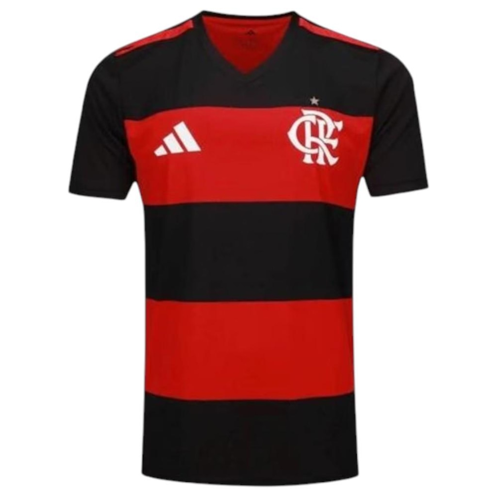 Camisa do Flamengo I 26/27 Torcedor adidas Masculina