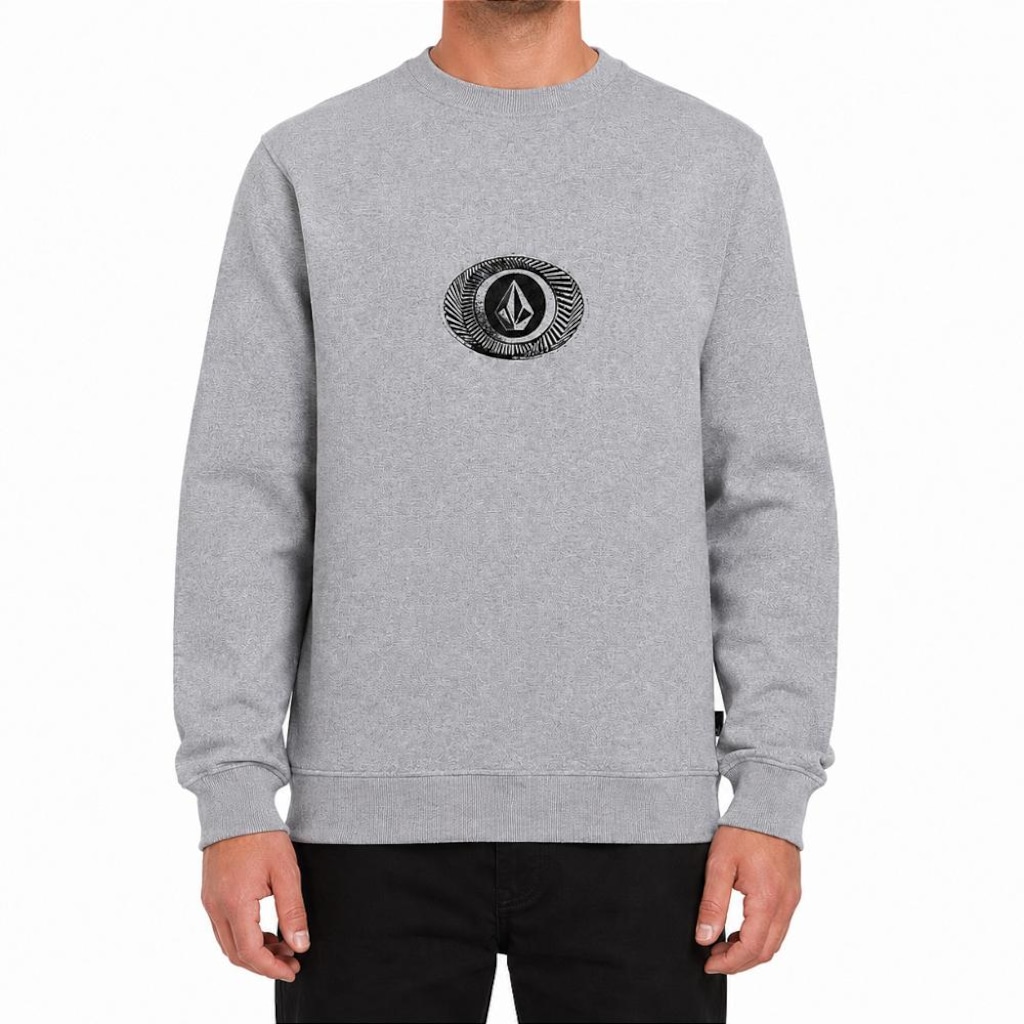 Blusão de Moletom Volcom Careca Exacto WT26 Masculino