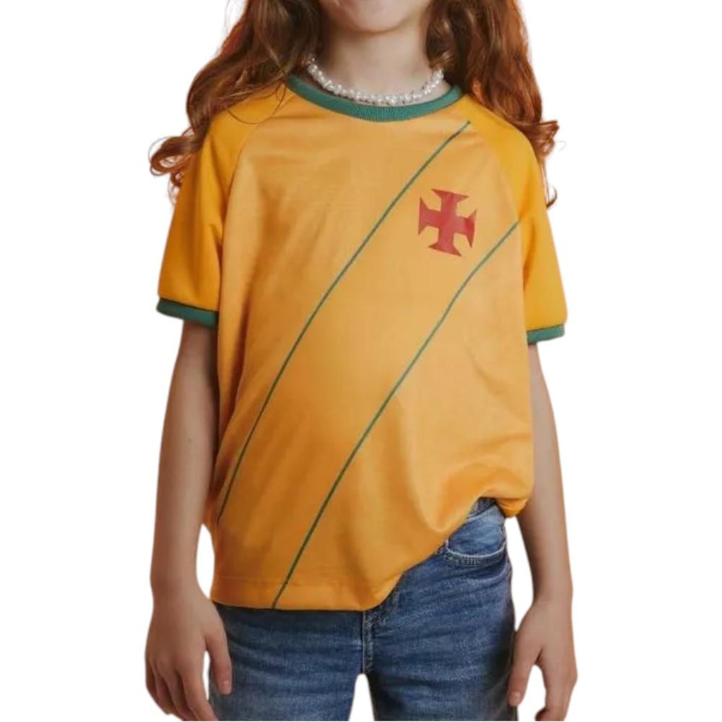 Camisa do Vasco Folha Braziline Infantil