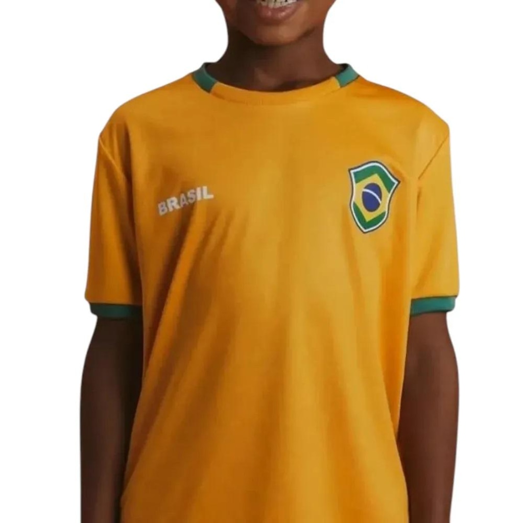 Camisa do Brasil Ipe Braziline Infantil