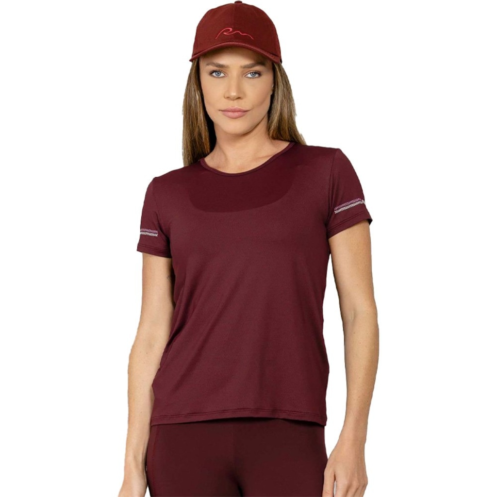 Camiseta Run More Line Up Feminina