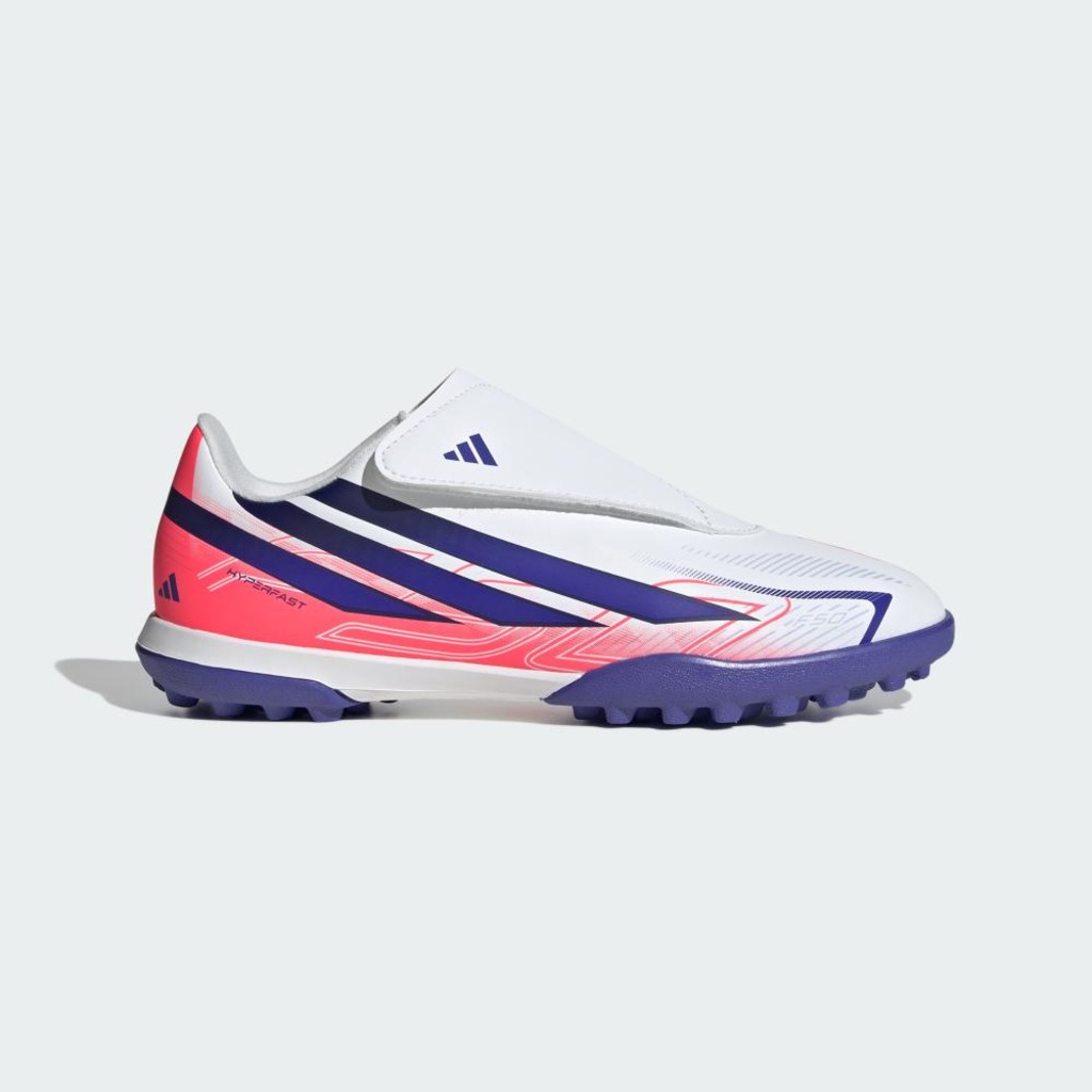 Imagem 2 do produto Chuteira Society Infantil adidas Tiras Ajustáveis F50 Hyperfast Club