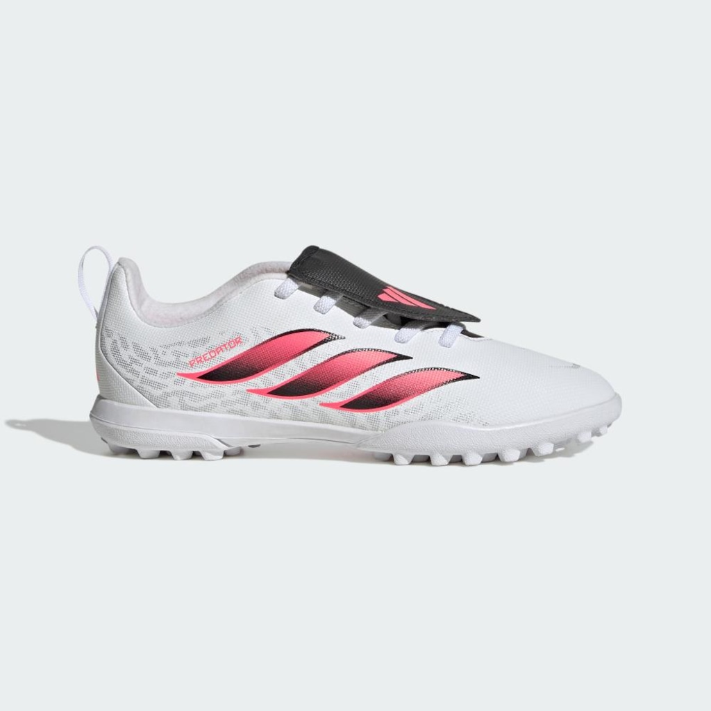 Imagem 2 do produto Chuteira Society Infantil adidas com Língua Dobrável e Cadarços Elásticos Predator Club