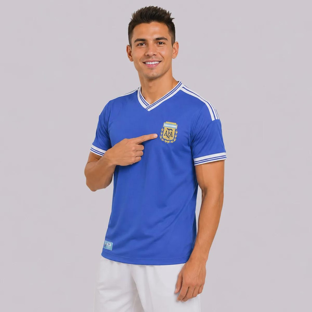Imagem 3 do produto Camisa Argentina Retrô 1990 II Masculina