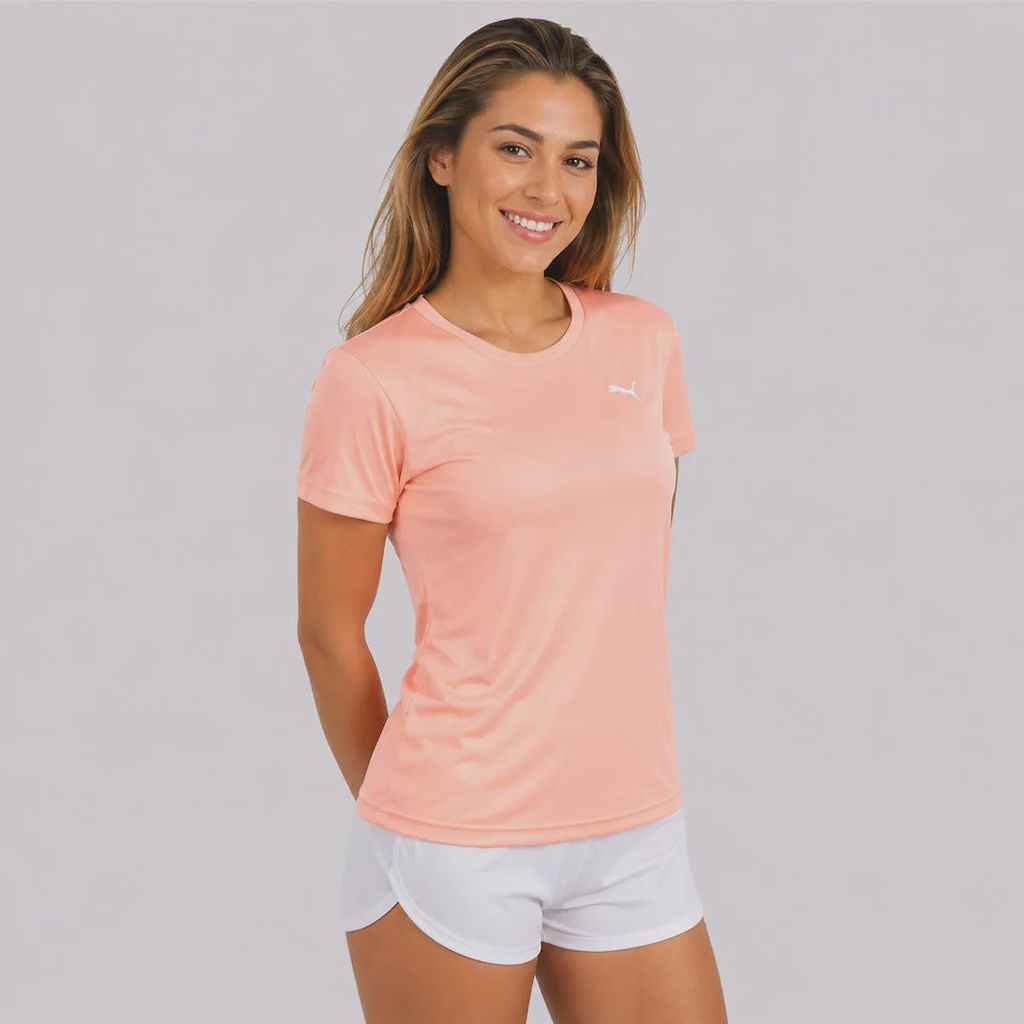 Imagem 3 do produto Camiseta Puma Ess Logo Poly Feminina