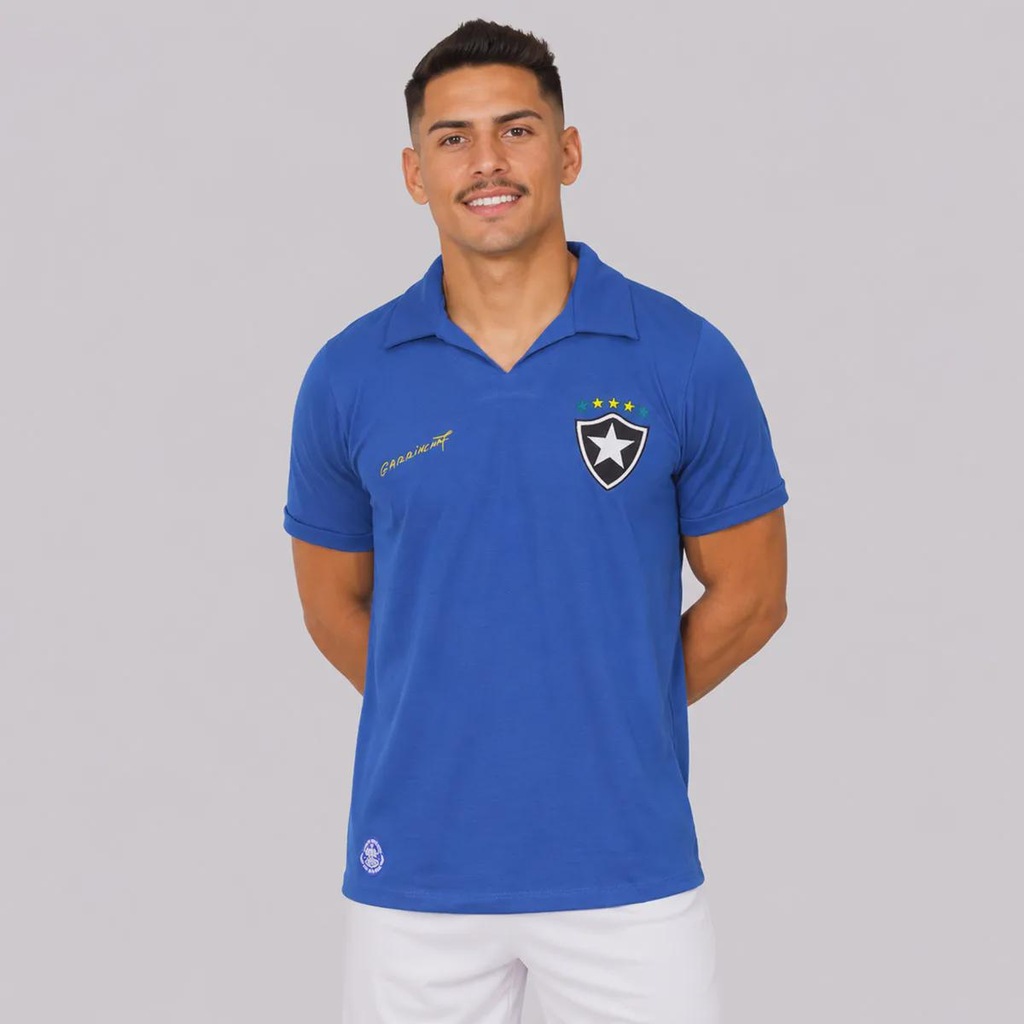 Camisa do Botafogo Retrô Garrincha Masculina