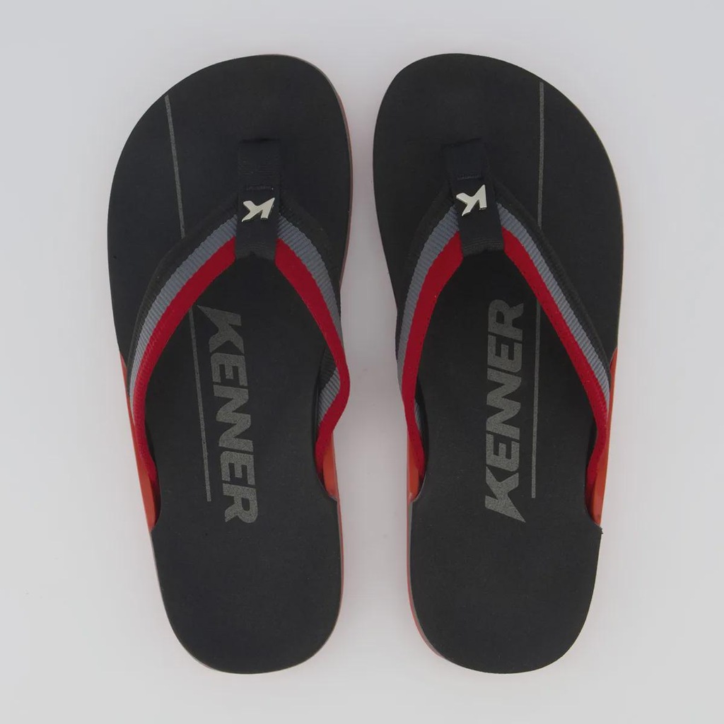 Chinelo Masculino Kenner NK6 Pro Tricolor