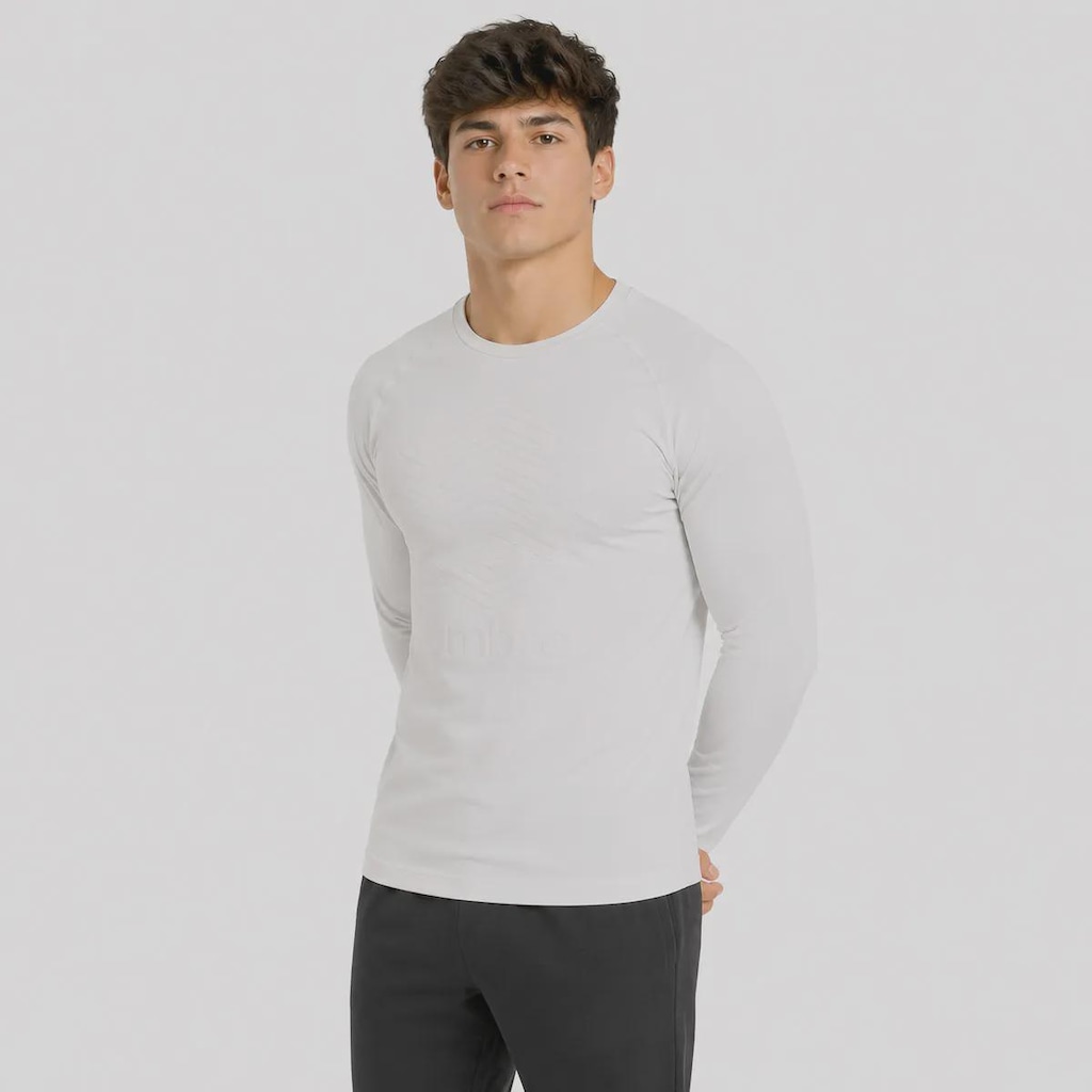 Imagem 3 do produto Camisa Térmica Umbro Manga Longa Diamond Shadow Masculina