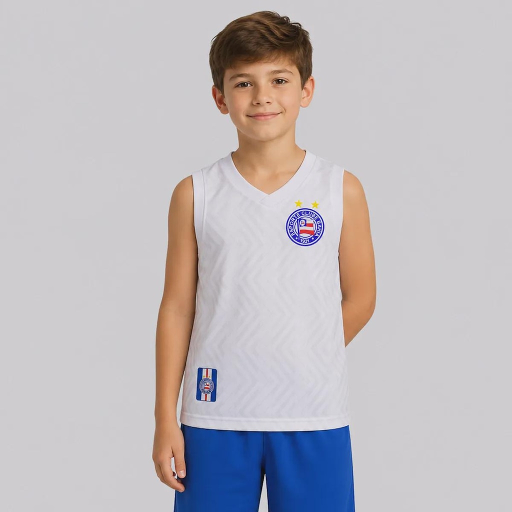 Camiseta Regata do Bahia Logo Infantil
