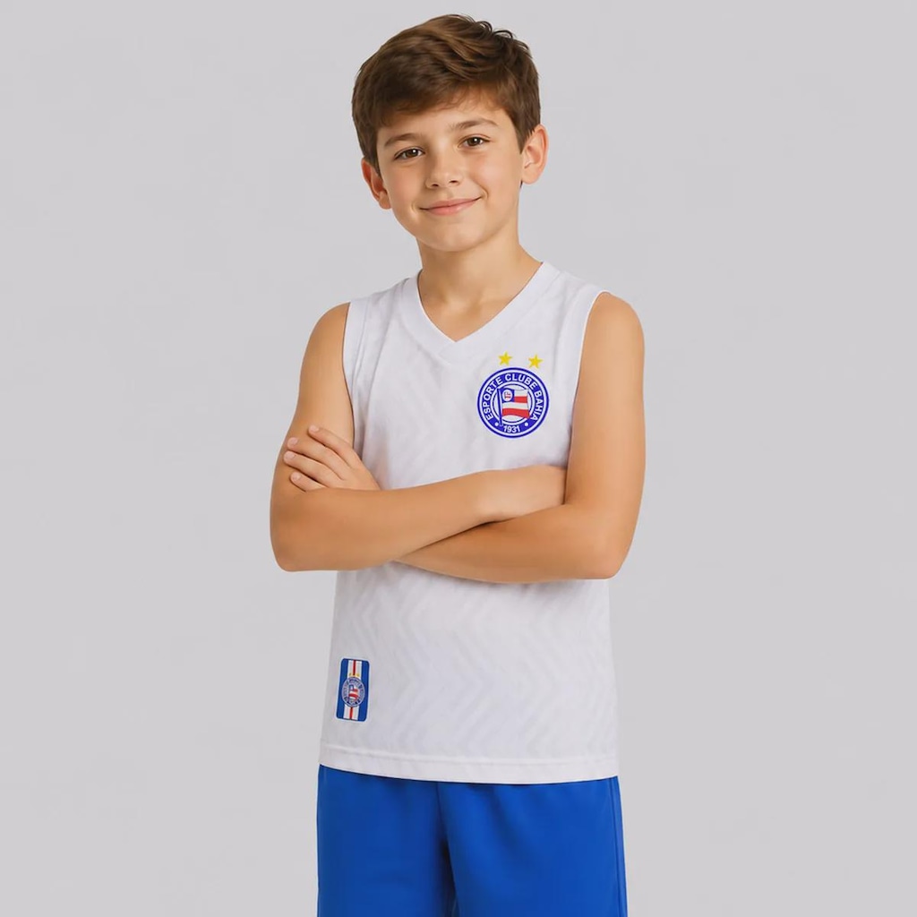 Imagem 3 do produto Camiseta Regata do Bahia Logo Infantil