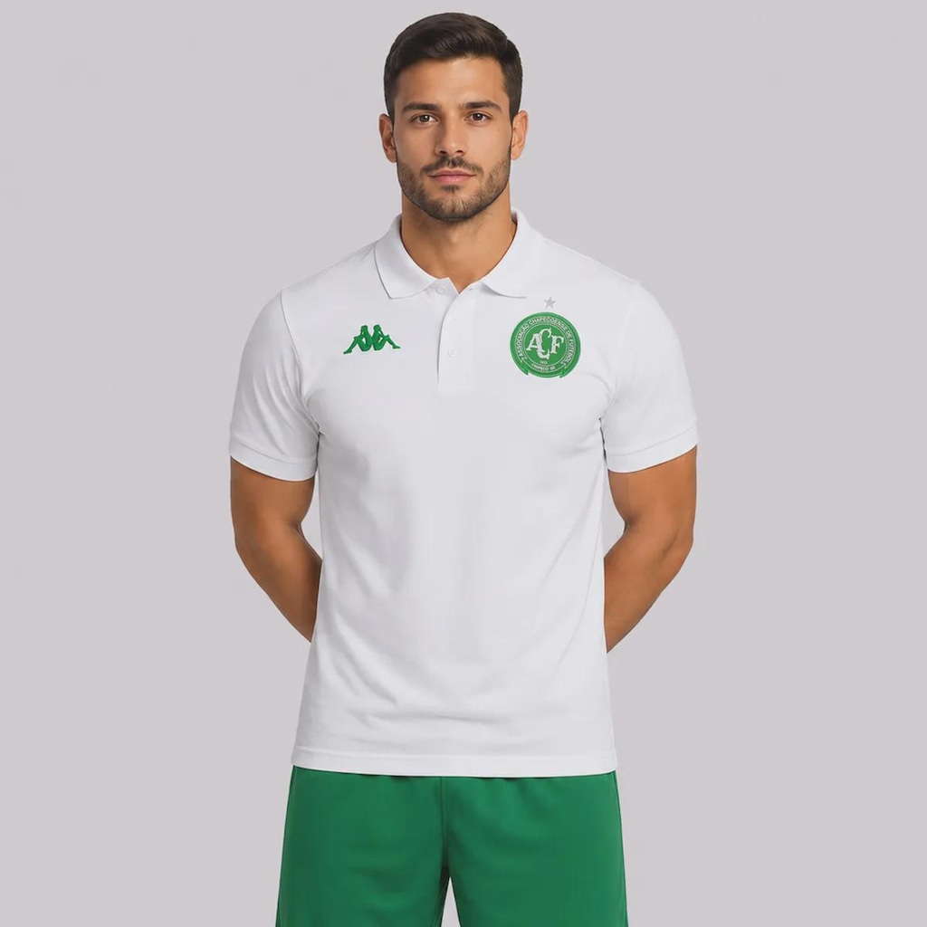 Camisa Polo Kappa Chapecoense 2026 Masculina
