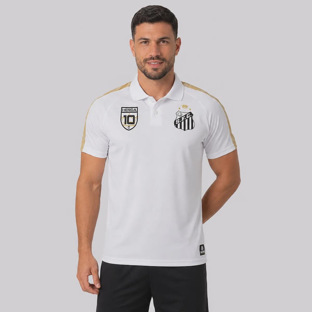 Camisa Polo do Santos Revell Masculina