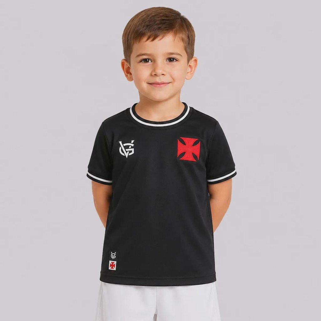 Camisa do Vasco Raiz Cruzmaltina Infantil