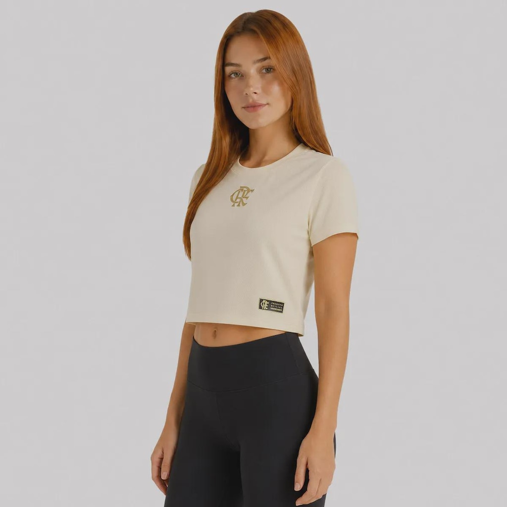 Imagem 3 do produto Blusa Cropped do Flamengo Dry Soccer Feminina