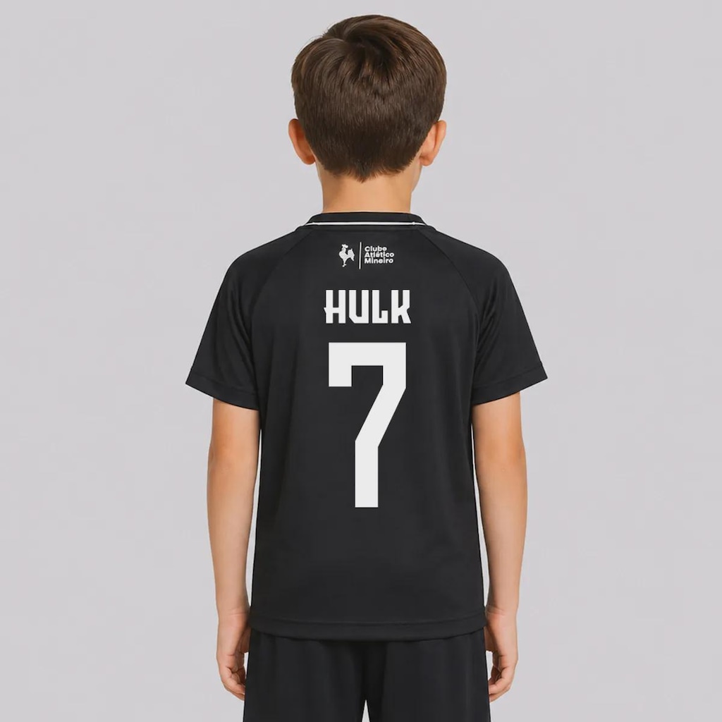 Camisa do Atlético Mineiro Berro 7 Hulk Infantil