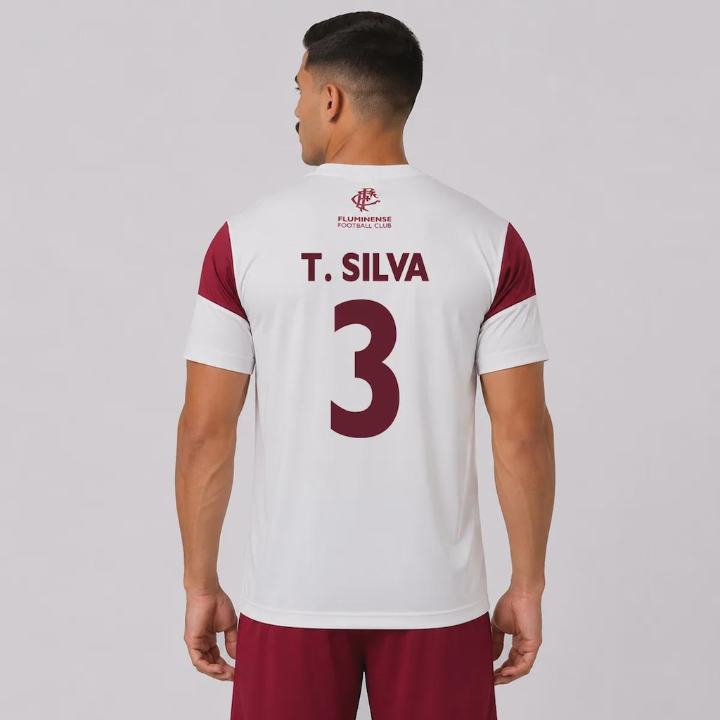 Camisa do Fluminense Clamor 3 T. Silva Masculina