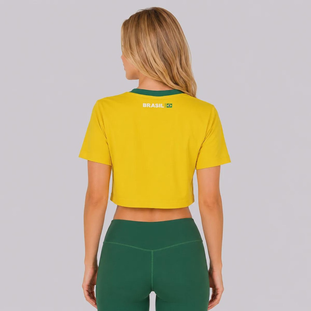 Imagem 4 do produto Blusa Cropped do Flamengo Virar Feminina