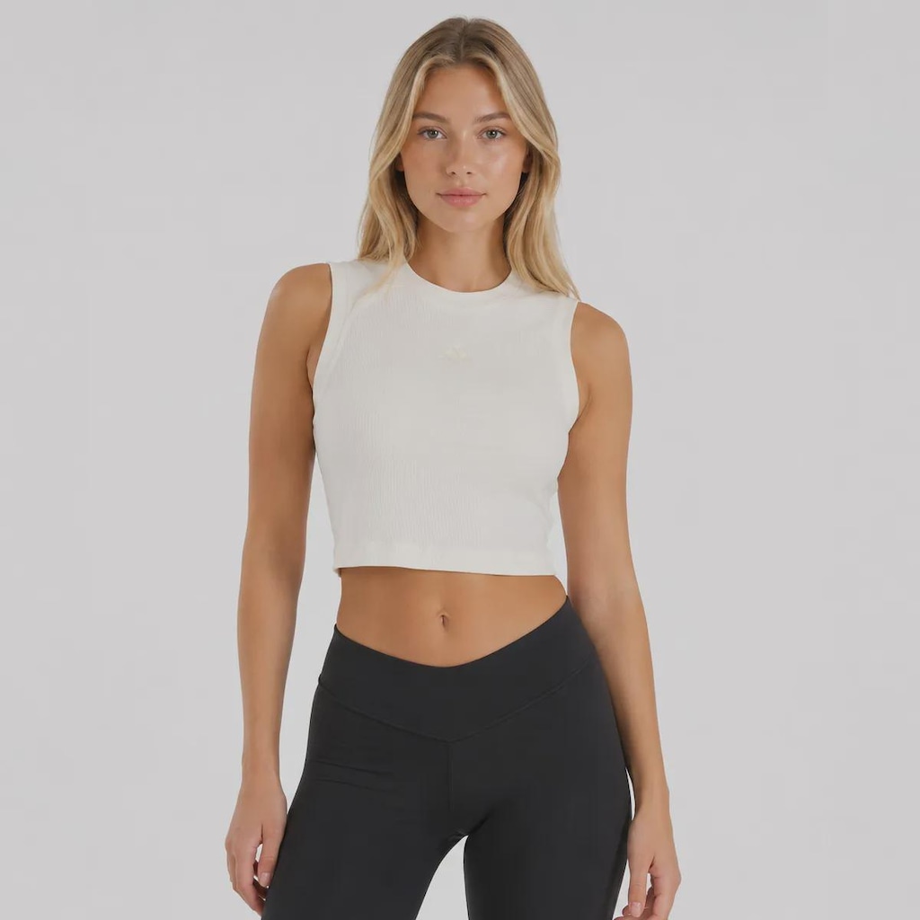 Camiseta Regata Cropped adidas All SZN Feminina