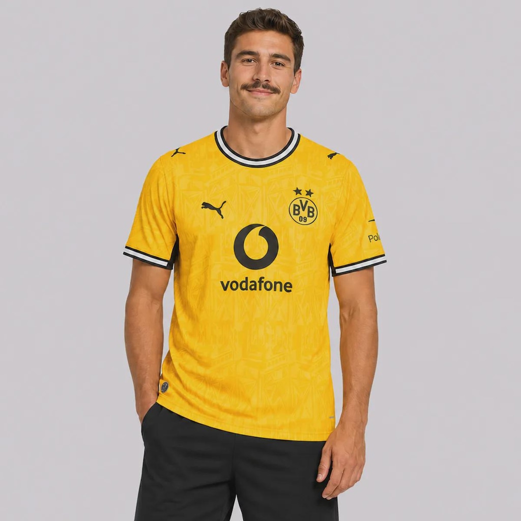 Camisa Borussia Dortmund I 26/27 Puma Masculina