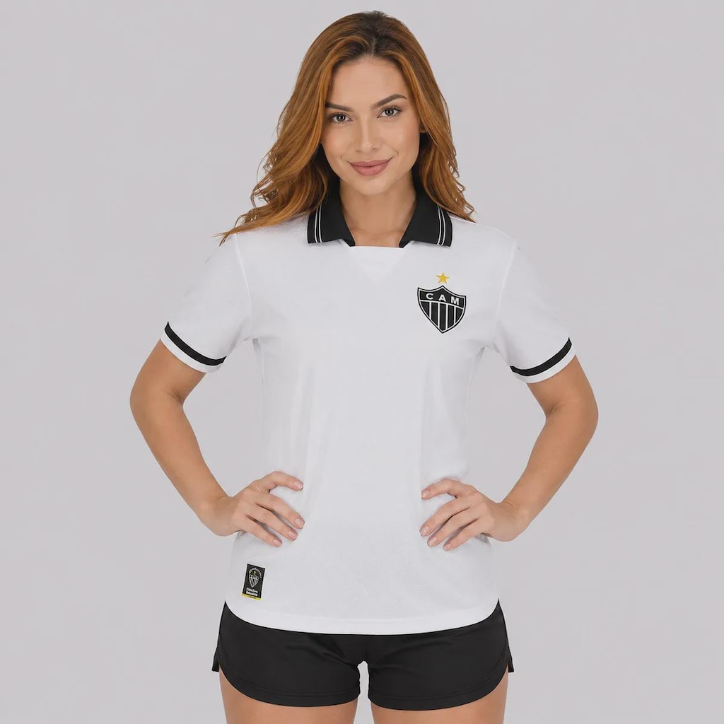 Camisa Polo Atlético Mineiro Feminina