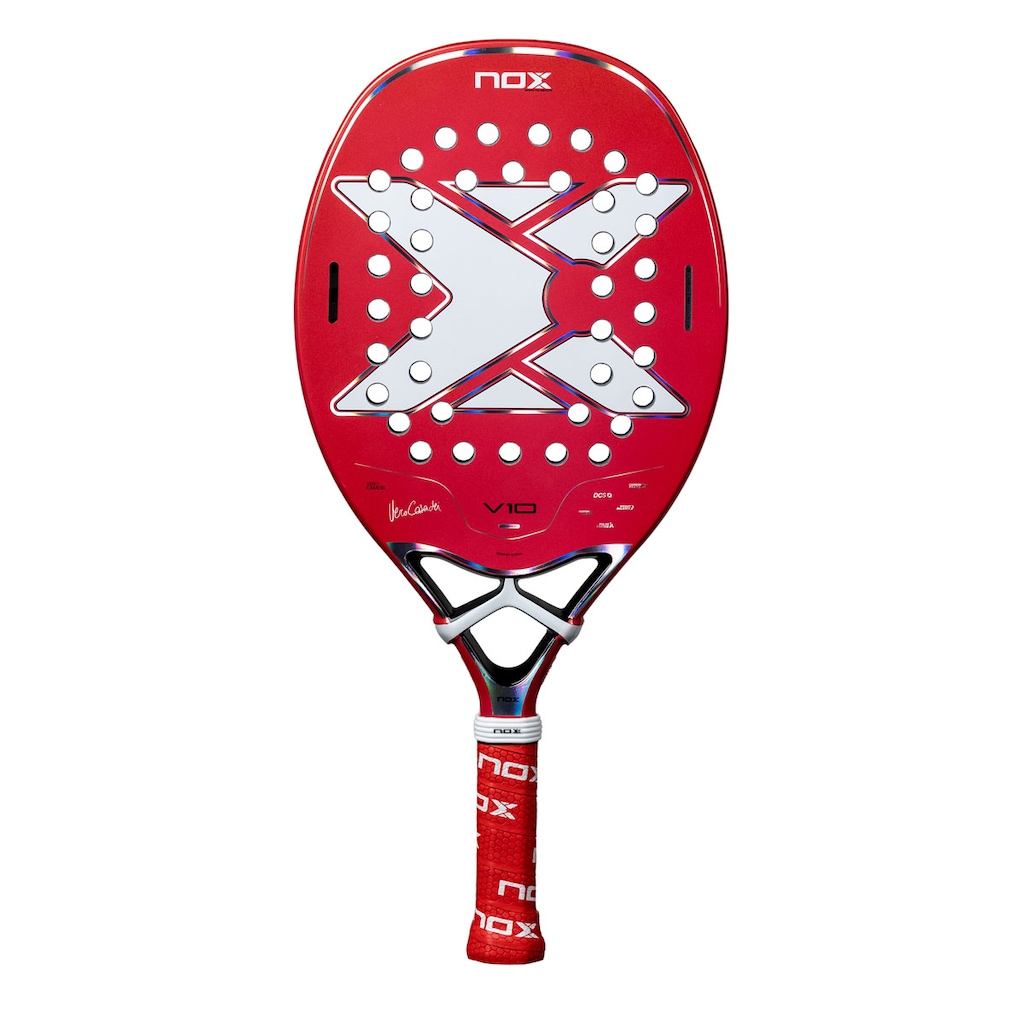 Raquete Beach Tennis Nox V10 2026 Vero Casadei - Adulto