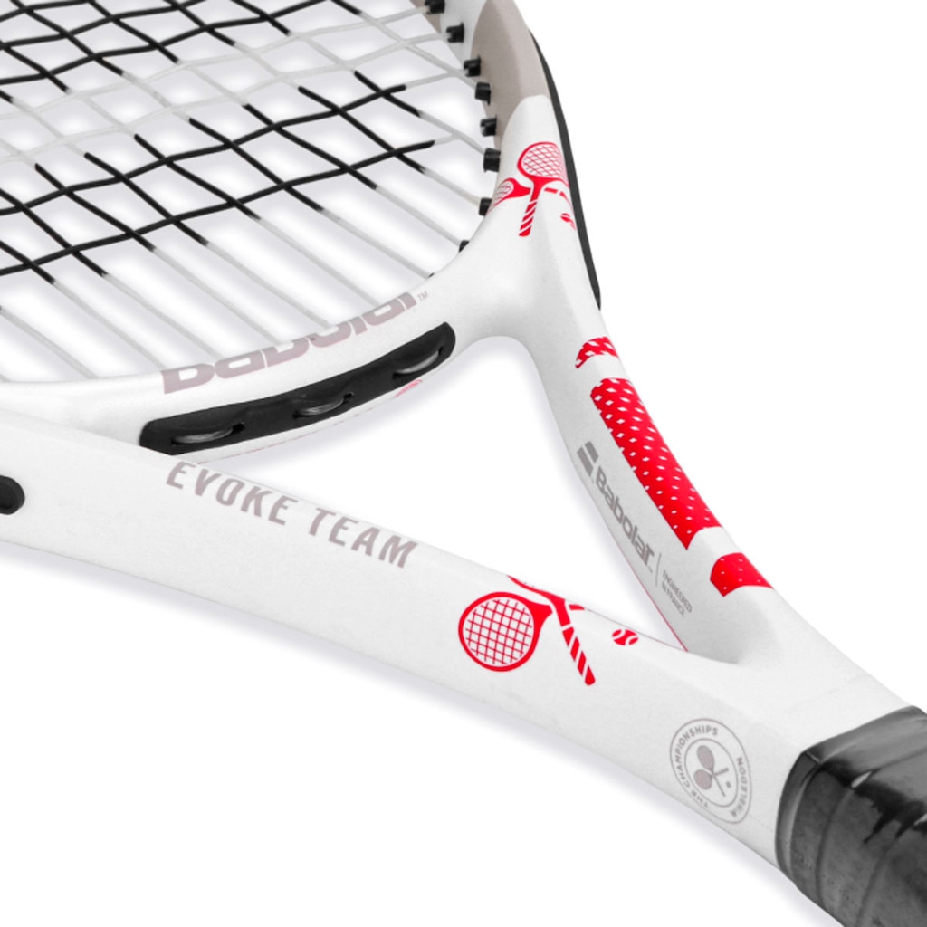 Imagem 5 do produto Raquete de Tênis Babolat Evoke Team Wimbledon 2026 L2 - Adulto