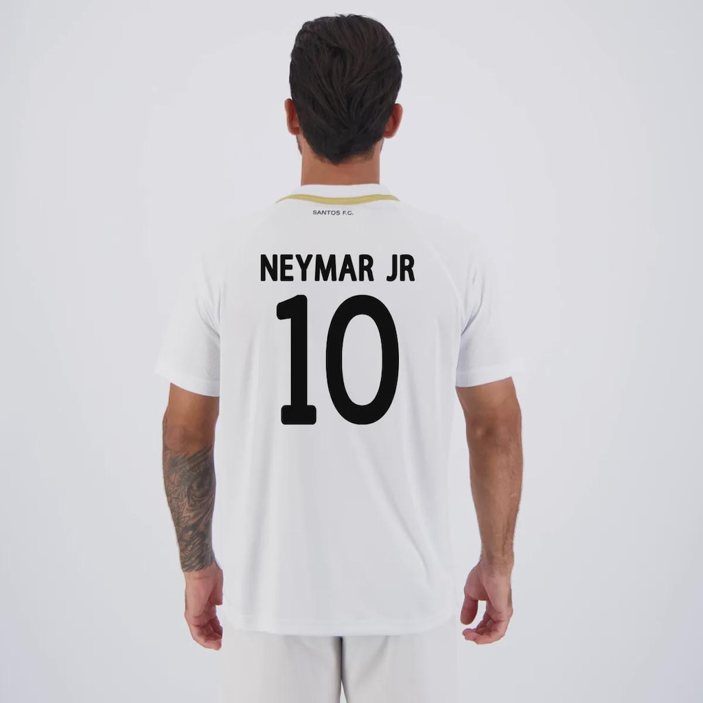 Camisa do Santos Manto 10 Neymar Jr. Masculina