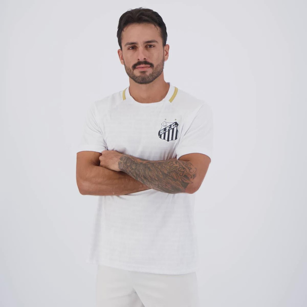 Imagem 4 do produto Camisa do Santos Manto 10 Neymar Jr. Masculina