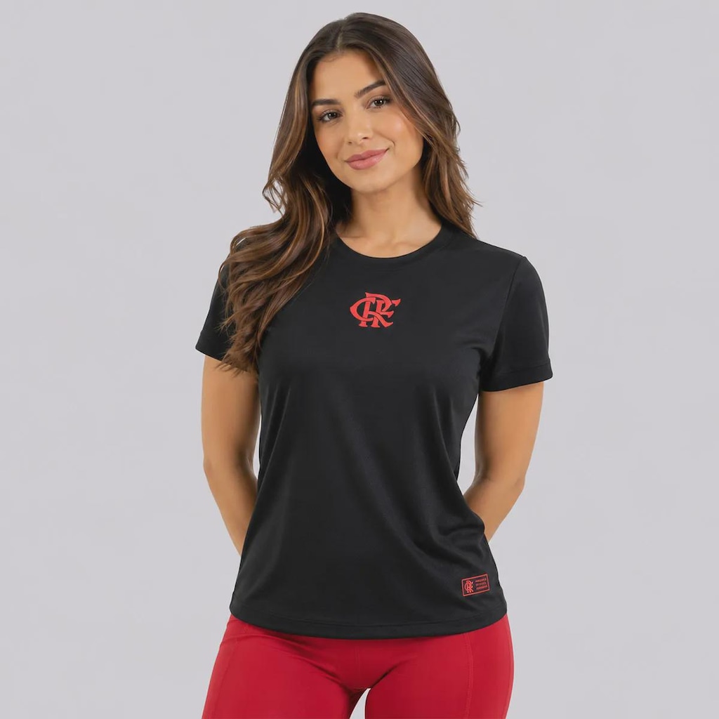 Camisa do Flamengo Texturizada Feminina
