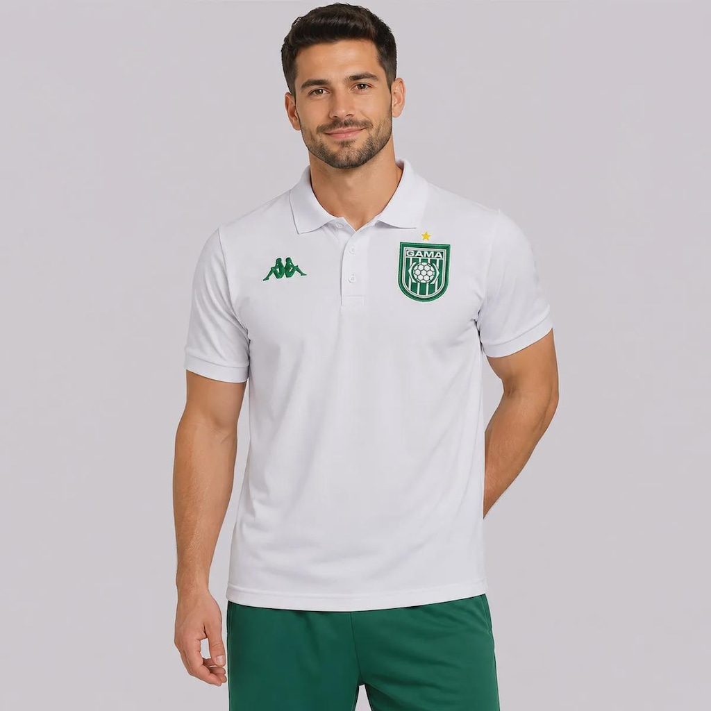 Camisa Polo Kappa Gama Piquet 2026 Masculina