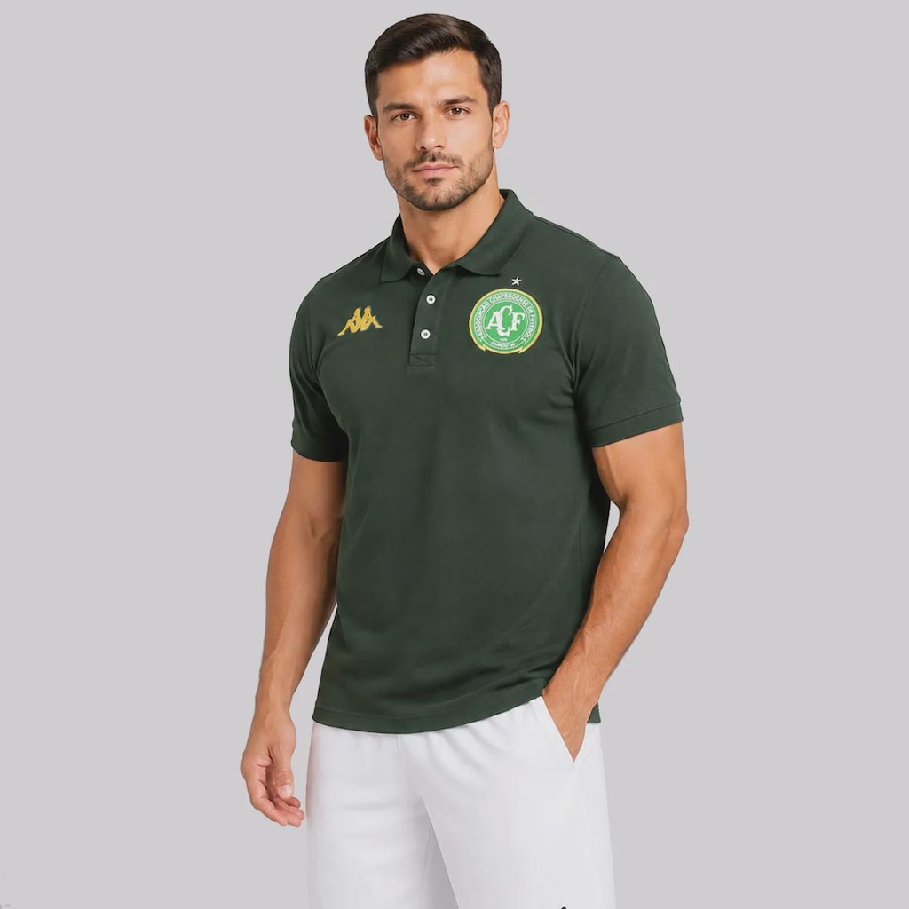 Imagem 2 do produto Camisa Polo Kappa Chapecoense 2026 Masculina