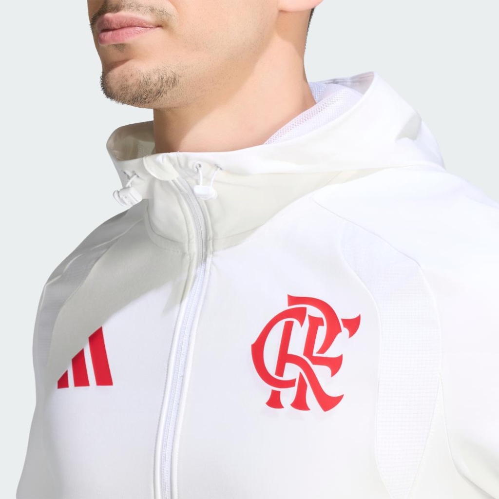 Imagem 5 do produto Jaqueta Corta-Vento do CR Flamengo Tiro Travel adidas Masculina