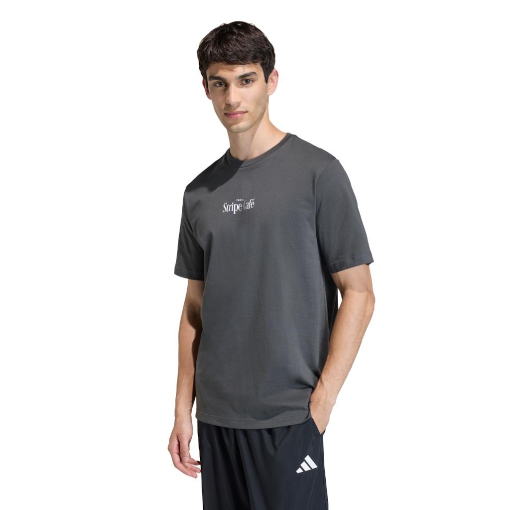 Camiseta adidas Coffee Cafe Donut Box Masculina