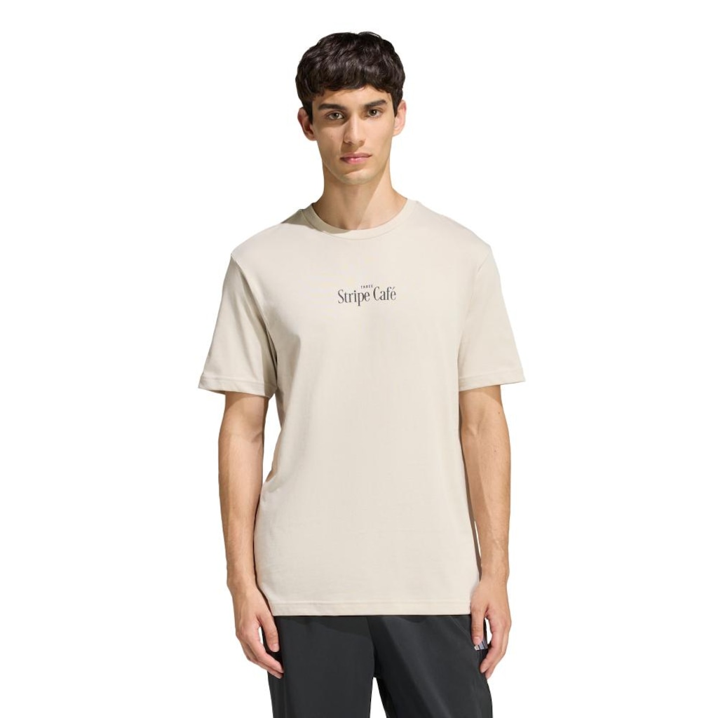 Camiseta adidas Coffee Cafe Donut Box Masculina