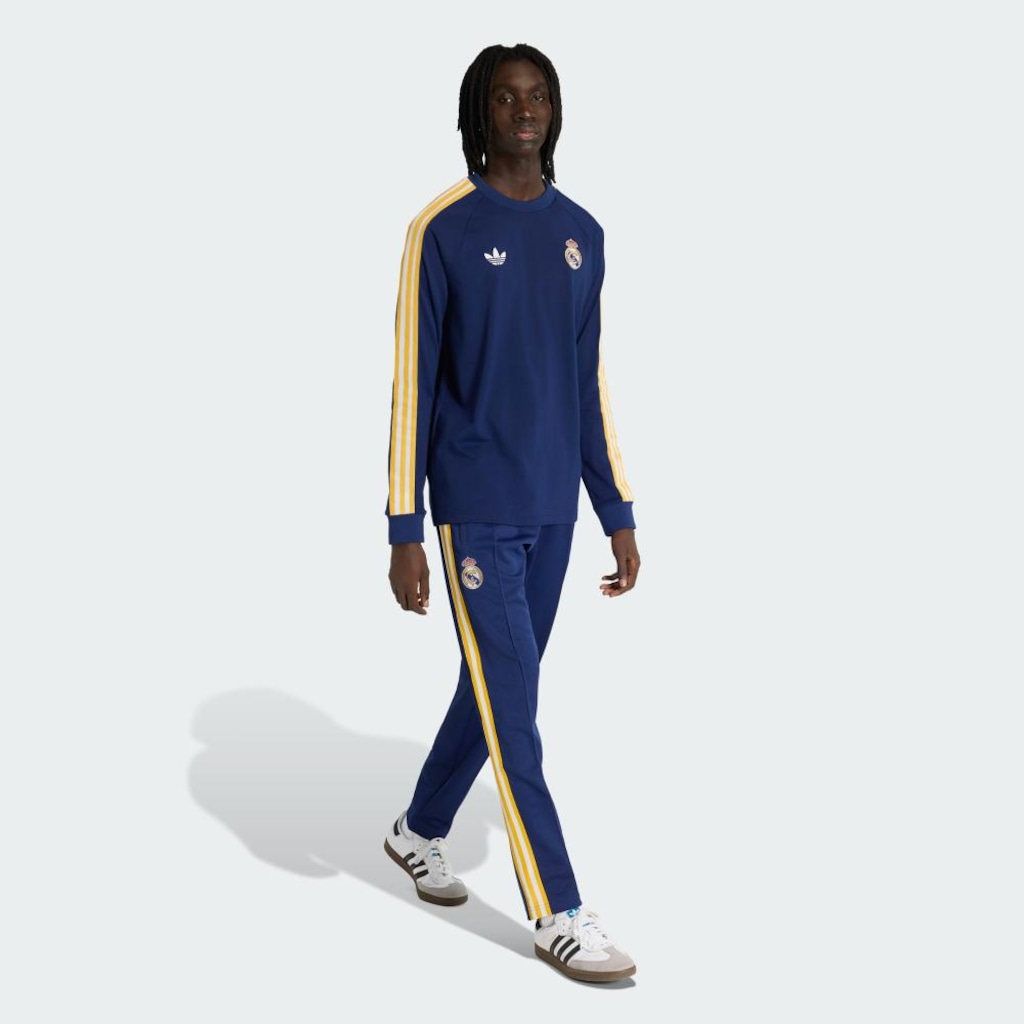Imagem 4 do produto Camisa do Real Madrid adidas Originals Manga Longa Masculina