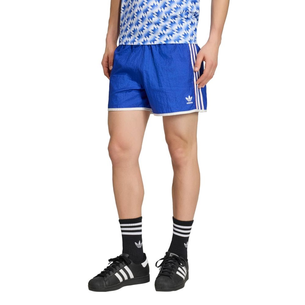 Shorts de Futebol Manchester United 90 adidas Masculino