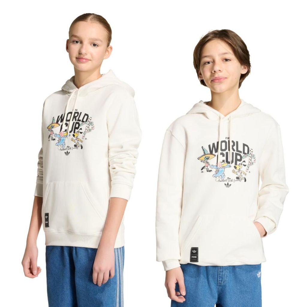 Blusão Infantil adidas Mascote Copa do Mundo da FIFA 2026