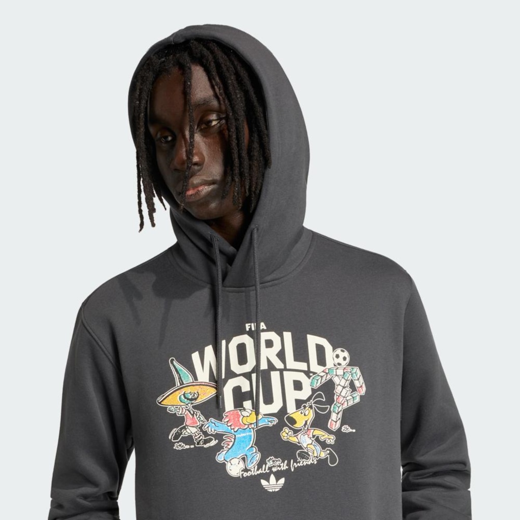 Imagem 5 do produto Blusão com Capuz Mascote Copa do Mundo da FIFA 26 adidas Masculino
