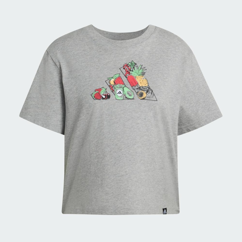 Imagem 2 do produto Camiseta adidas Estampa Food Treino Feminina