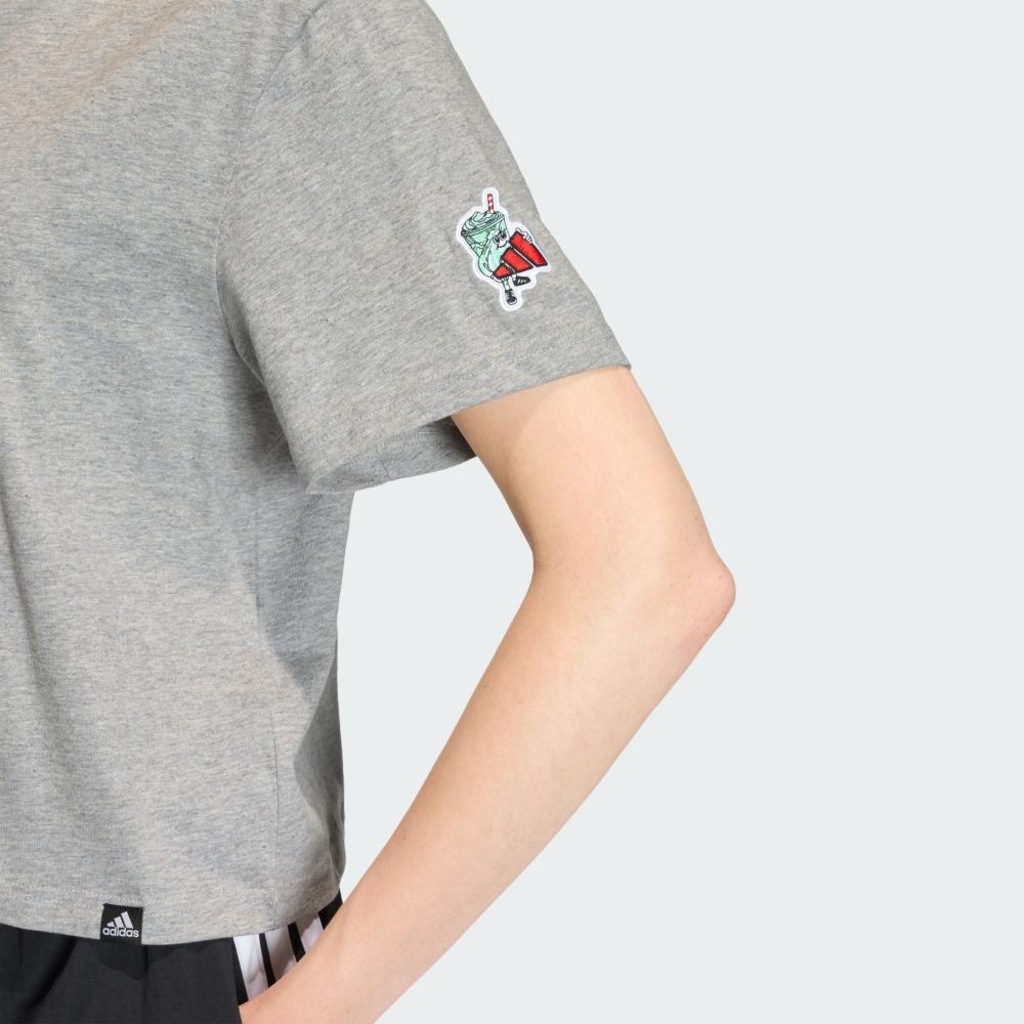 Imagem 5 do produto Camiseta adidas Estampa Food Treino Feminina