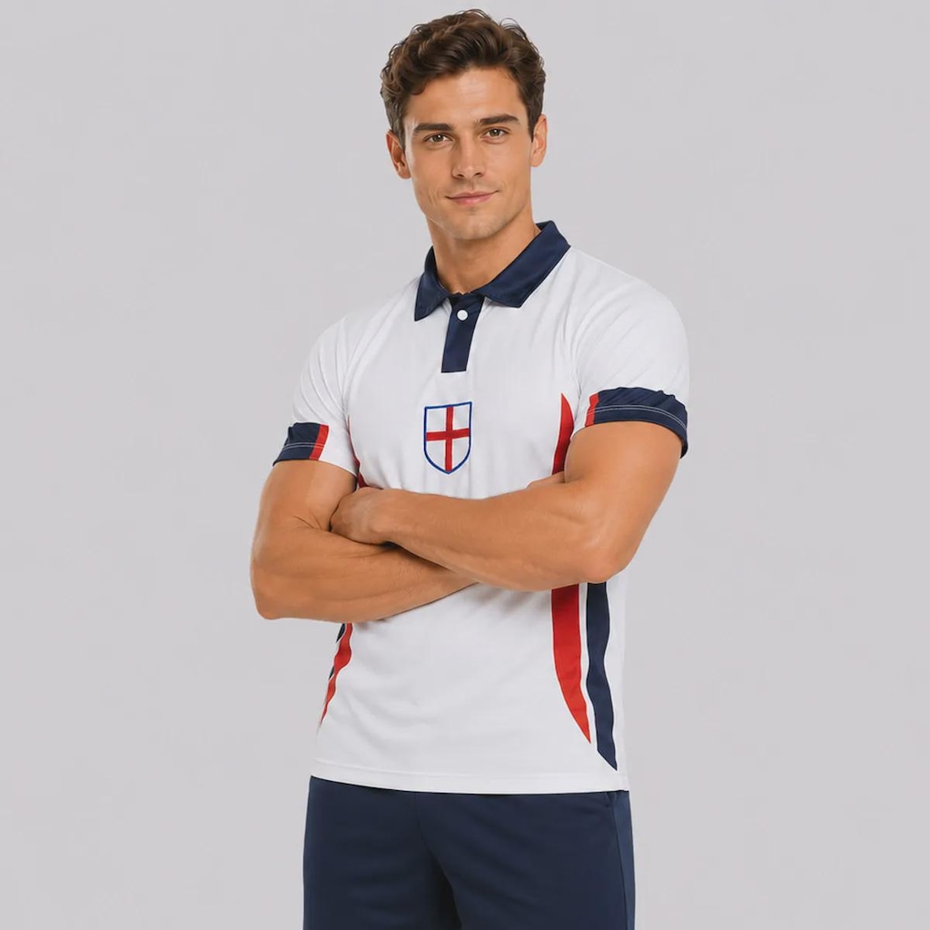 Imagem 3 do produto Camisa Inglaterra Retrô 1998 Dry Masculina