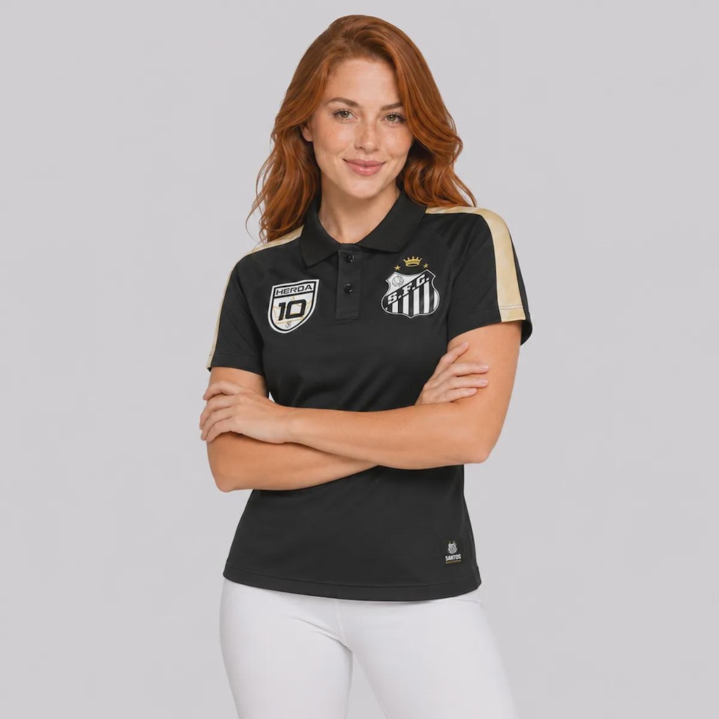 Imagem 3 do produto Camisa Polo do Santos Revell Feminina