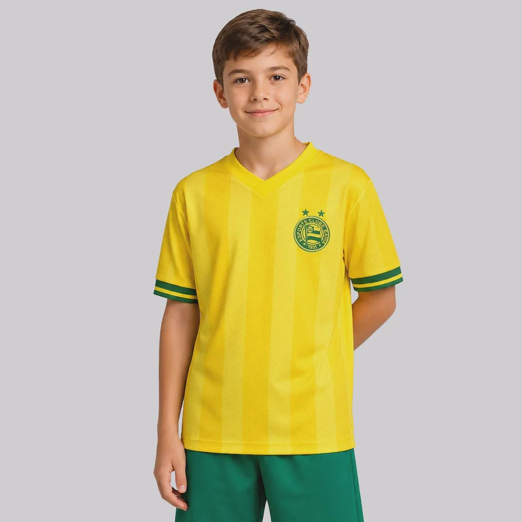 Camisa do Bahia Dry Infantil