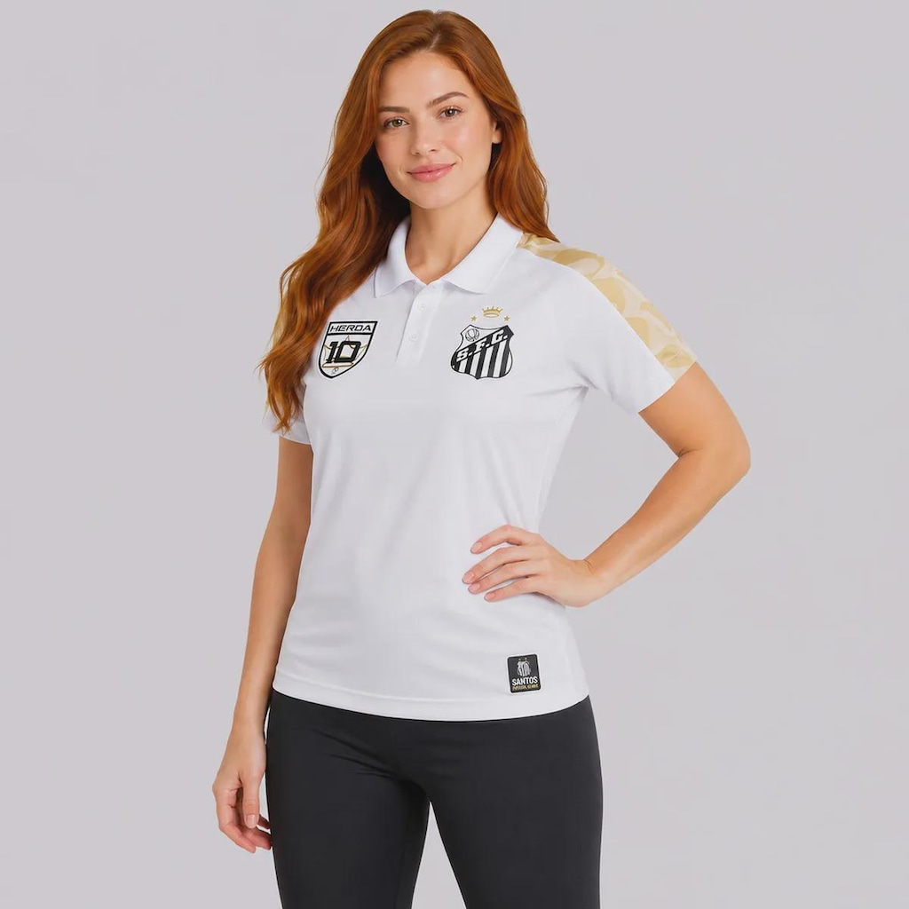 Imagem 3 do produto Camisa Polo do Santos Revell Feminina