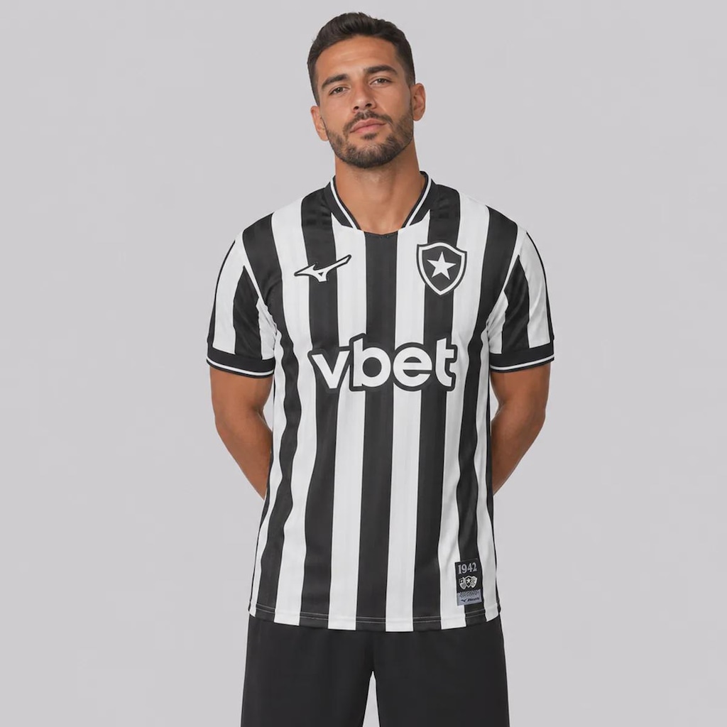 Camisa do Botafogo I 26/27 Mizuno Masculina
