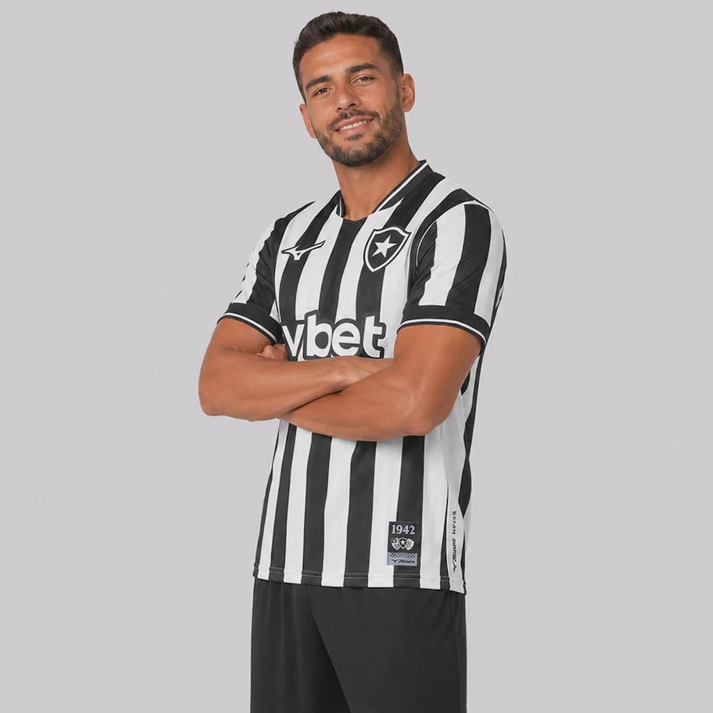 Imagem 2 do produto Camisa do Botafogo I 26/27 Mizuno Masculina