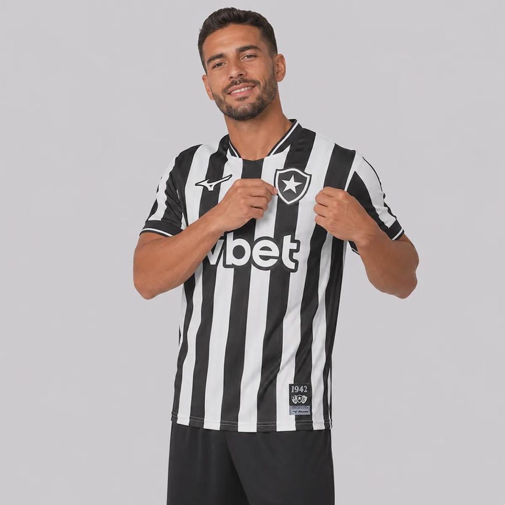 Imagem 3 do produto Camisa do Botafogo I 26/27 Mizuno Masculina