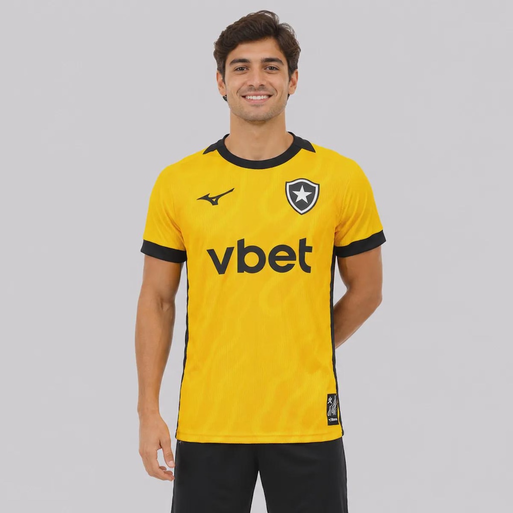 Camisa do Botafogo I Goleiro 26/27 Mizuno Masculina